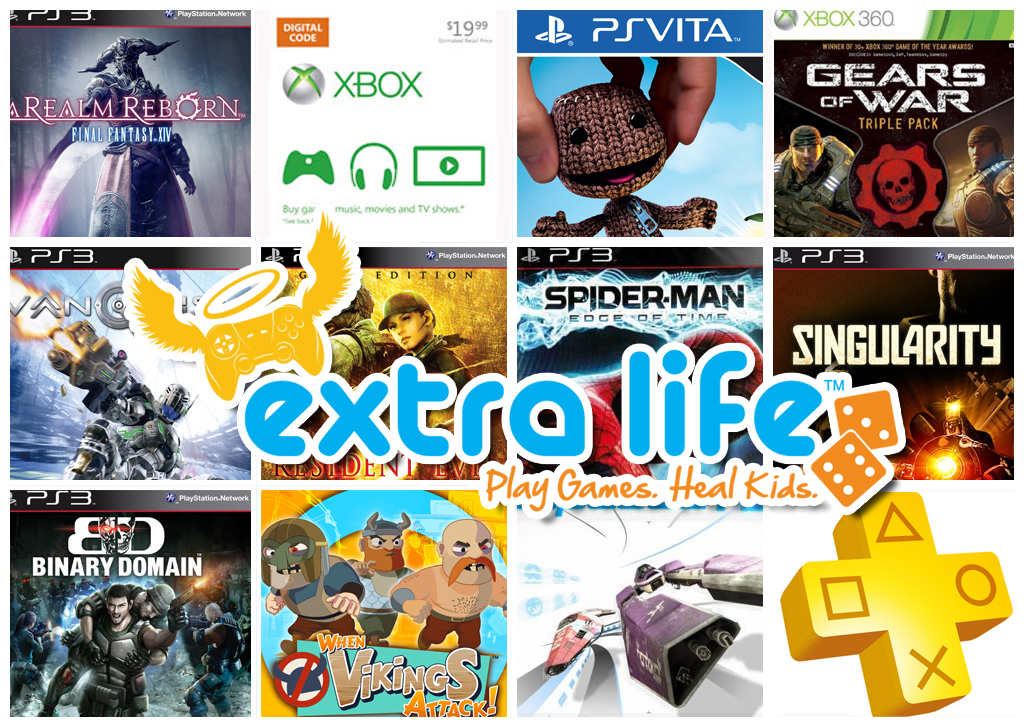 Extra Life 2013 - Sorteo