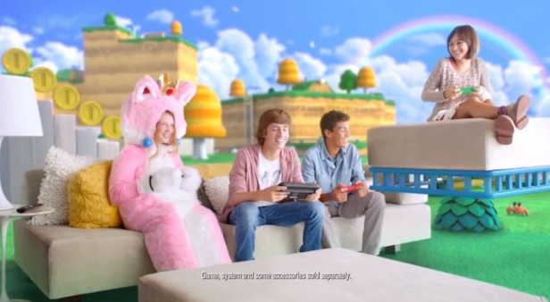 Super Mario 3D World - Play Together TV Commercial