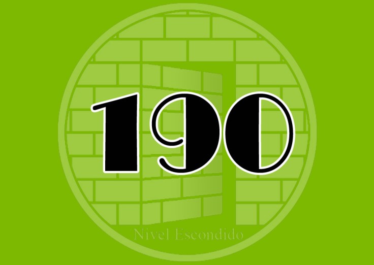 Nivel Escondido 190